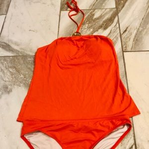 Michael Kors bathing suit- CORAL RED